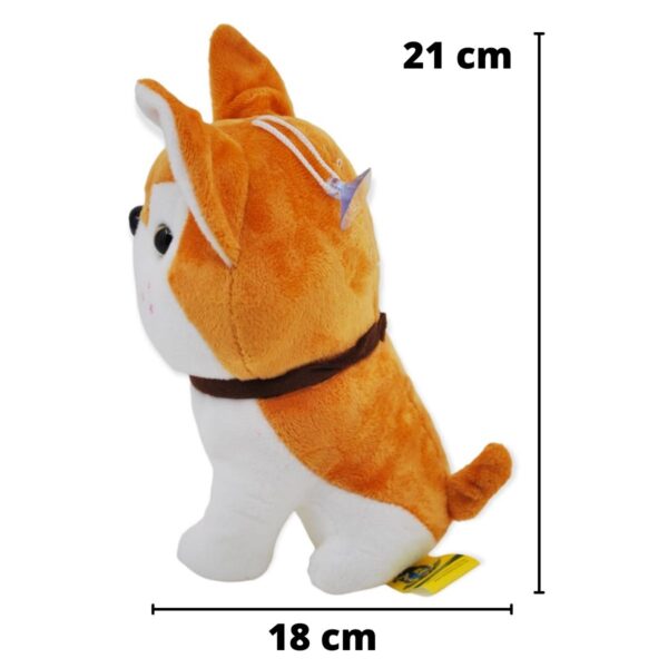 perro de peluche color naranja 2