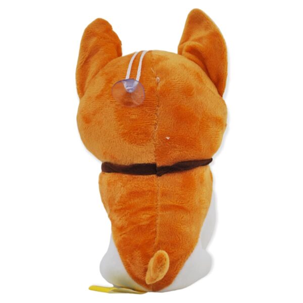 perro de peluche color naranja 3