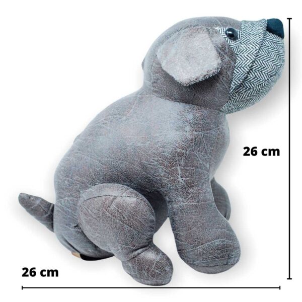 perro de peluche gris pug 2