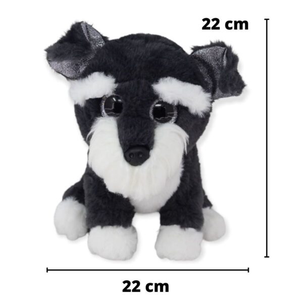 perro de peluche negro schnauzer 2