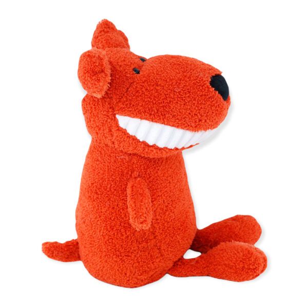 perro de peluche color rojo 3