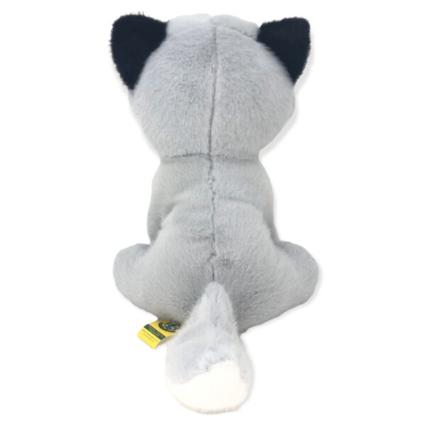 perro de peluche husky color grs 26 cm 4