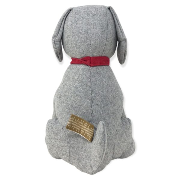 perro de peluche weimar gris 3